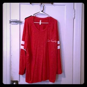 Red Team Naughty Christmas Shirt/Sleep Wear